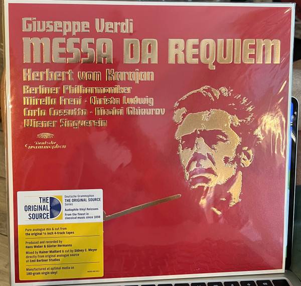 Herbert Von Karayan – Verdi - Messa Da Requiem (2LP)